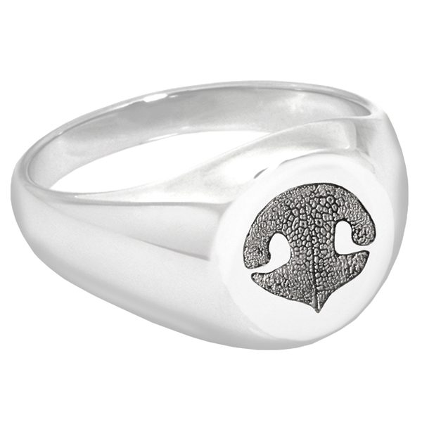 Actual Pet Print Round Ring