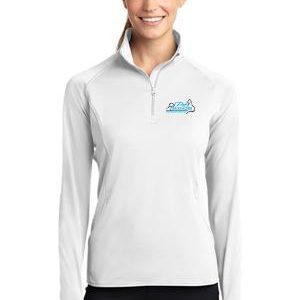 Sport-Tek® Women's Sport-Wick® Stretch 1/4-Zip Pullover. LST850